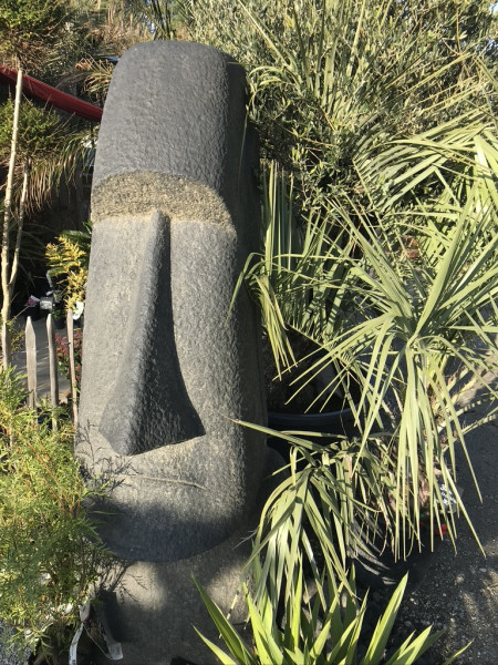 Statue de Jardin île de Pâques Lacanau